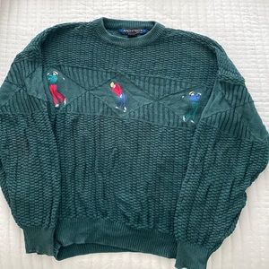 Knitted Golf Sweater
